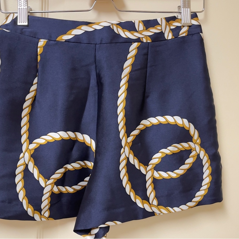 Nautical Rope Print Shorts - Picture 2 of 5